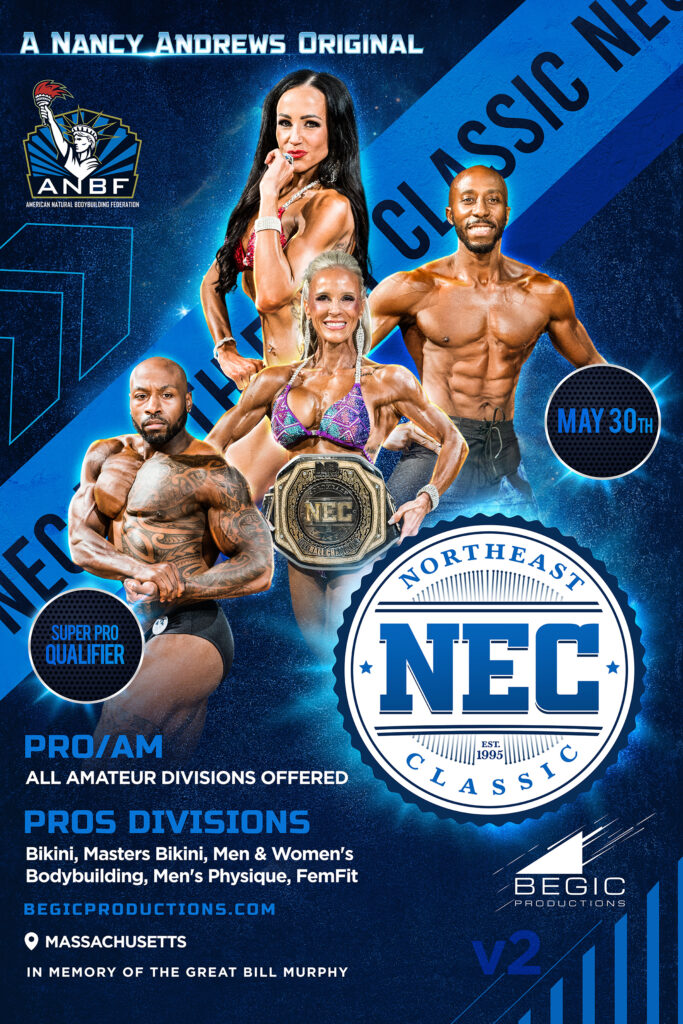 ANBF Northeast Classic. Natural Bodybuilding Contest in Massachusetts